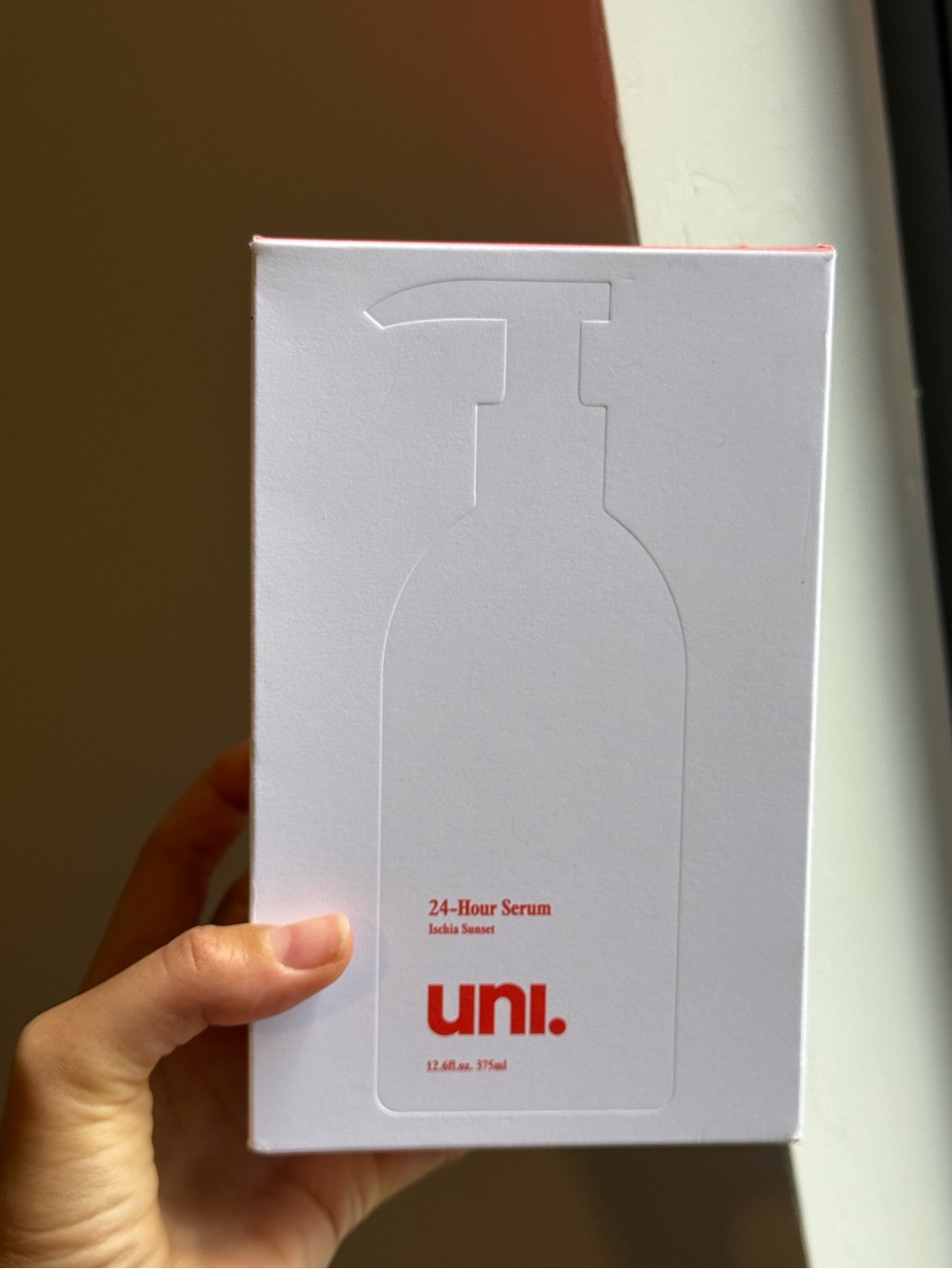 uni. 24-Hour Serum - White & Red Packaging